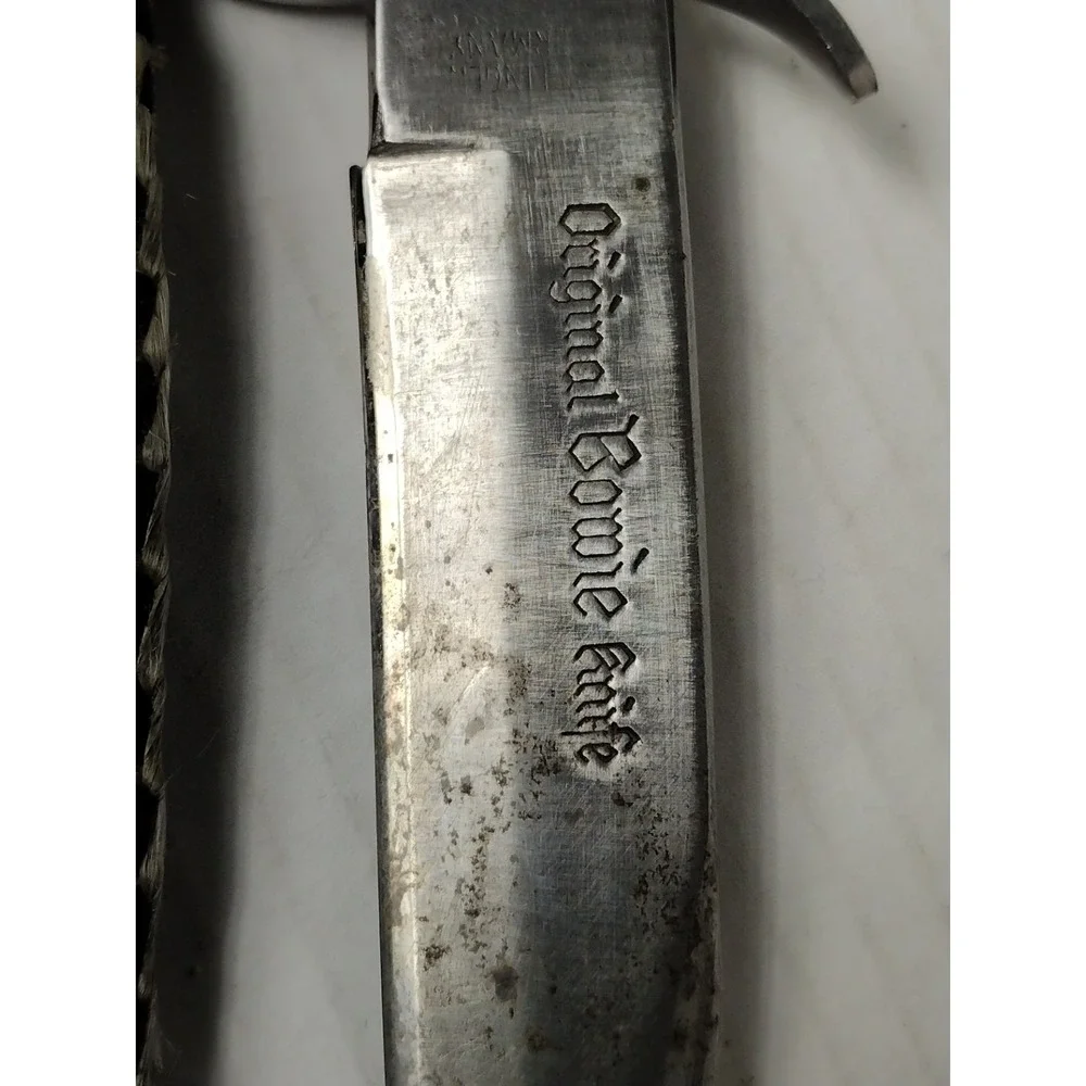Vtg Original Bowie Knife Sabre Monarch # 152-6